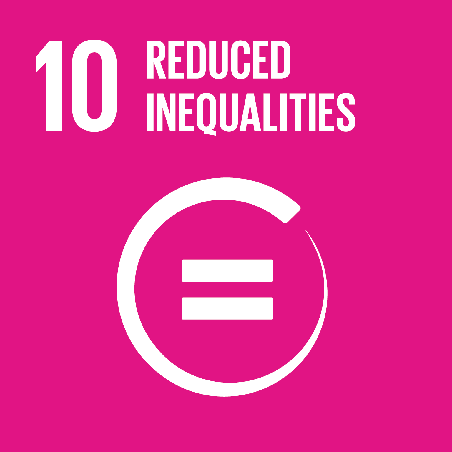 SDG Goal #10 Reduced Inequalities